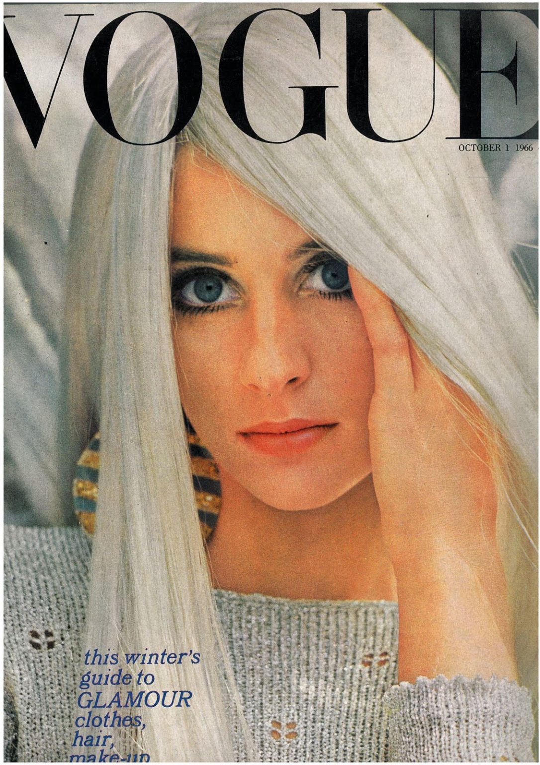 472. October, 1966 1159 British Vogue Covers History of Fashion