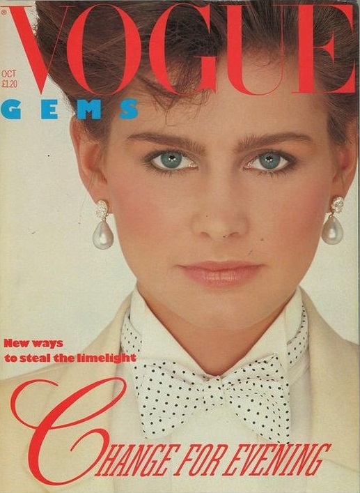 708. Juli Foster - October, 1982 - 1159 British Vogue Covers - History ...