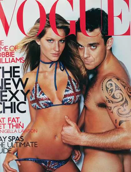 British Vogue Cover October 2000