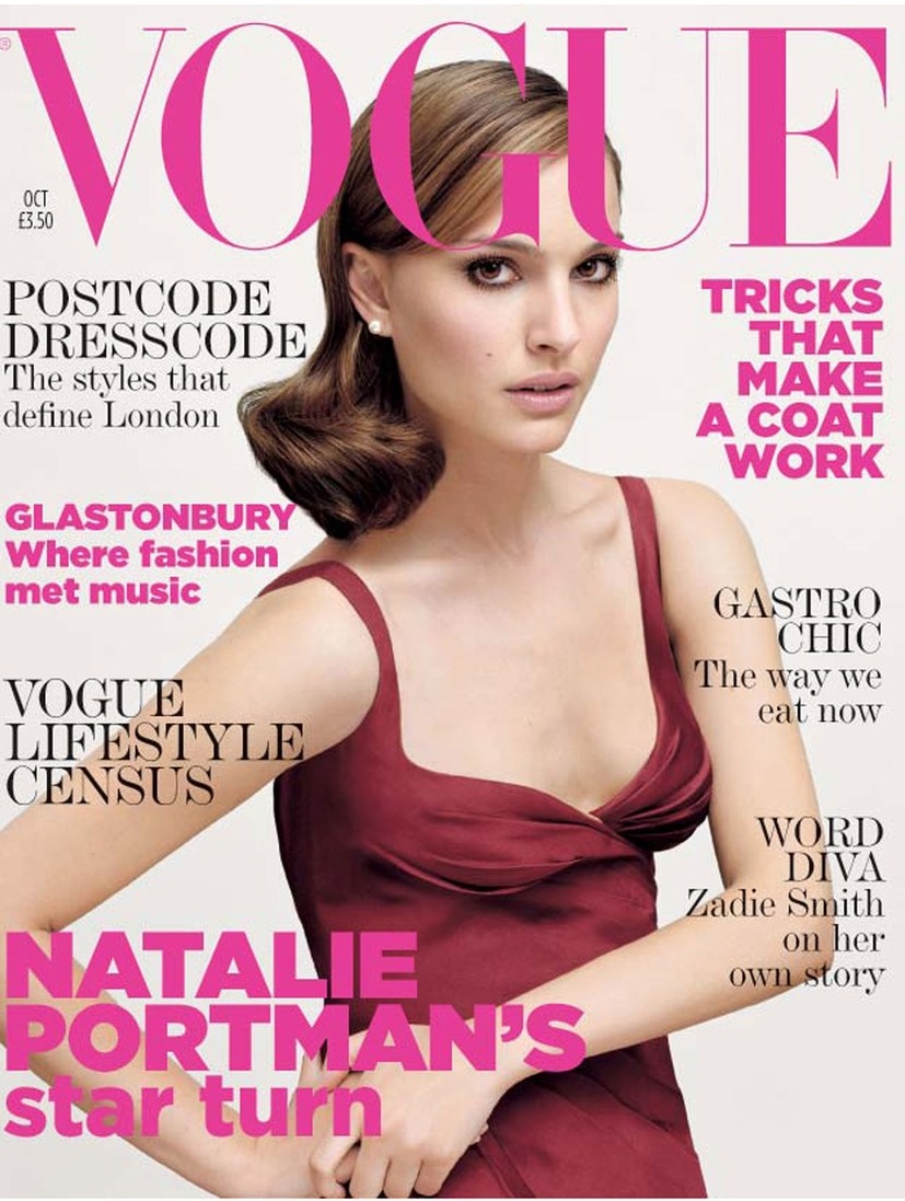 British Vogue Cover October 2005