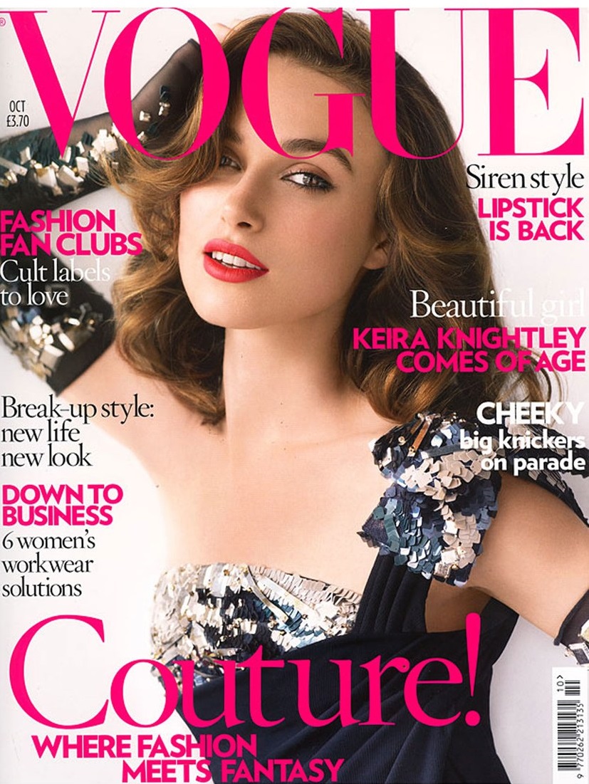 British Vogue Cover October 2007