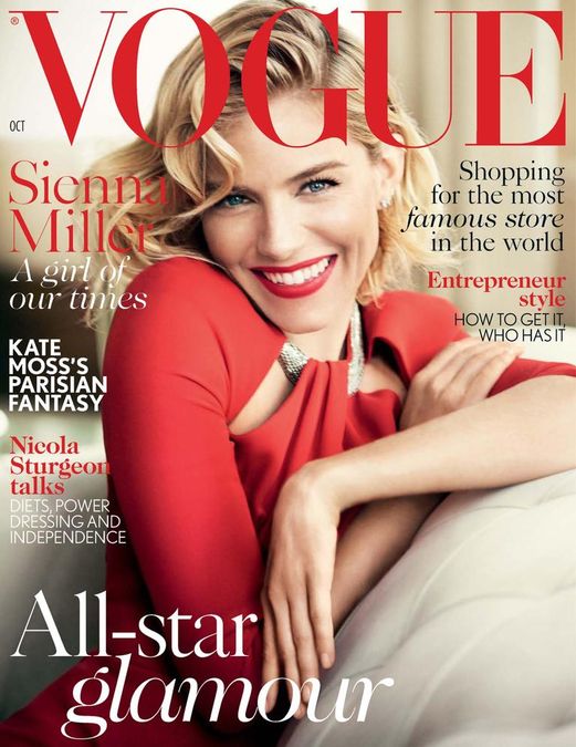 British Vogue Cover October 2015