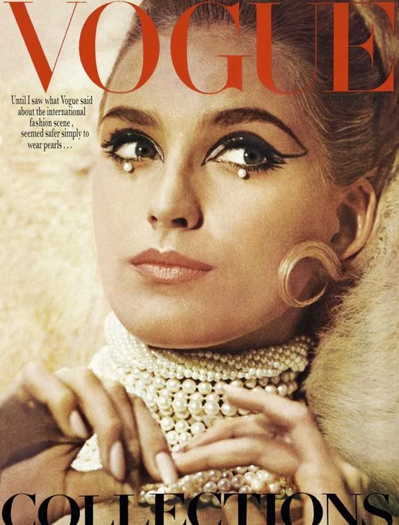 British Vogue Cover September 1965