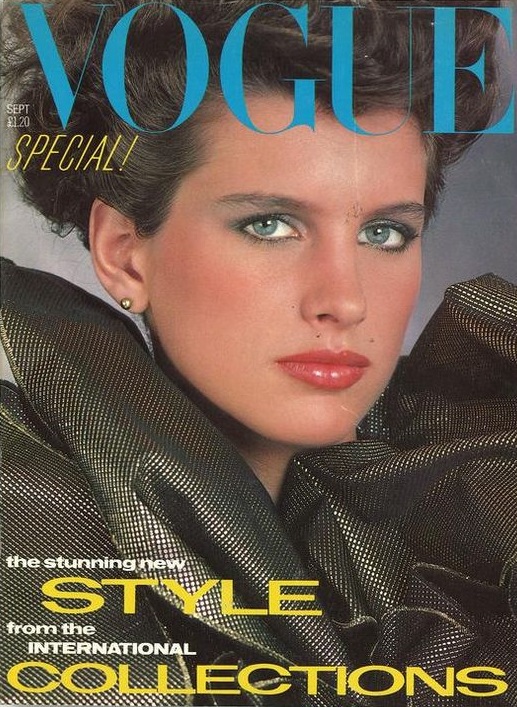 707. Lise Brand - September, 1982 - 1159 British Vogue Covers - History ...