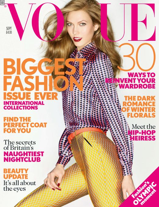 British Vogue Cover September 2012