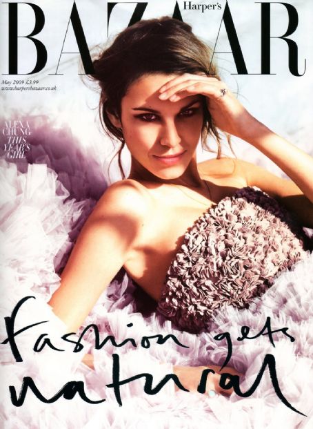 Alexa Chung British Harper's Bazaar Cover May 2009