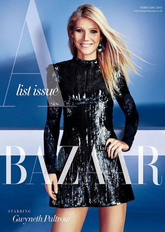 Gwyneth Paltrow British Harper's Bazaar Cover February 2015