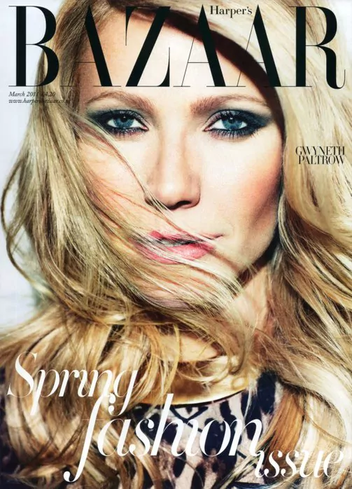 Gwyneth Paltrow British Harper's Bazaar Cover March 2011