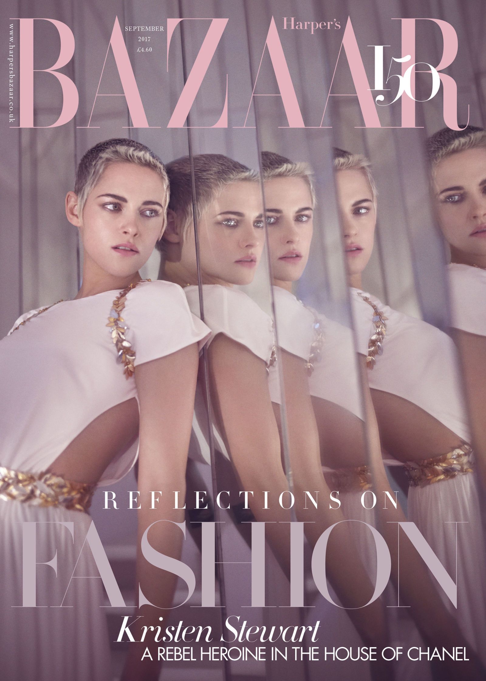 Kristen Stewart British Harper's Bazaar Cover September 2017