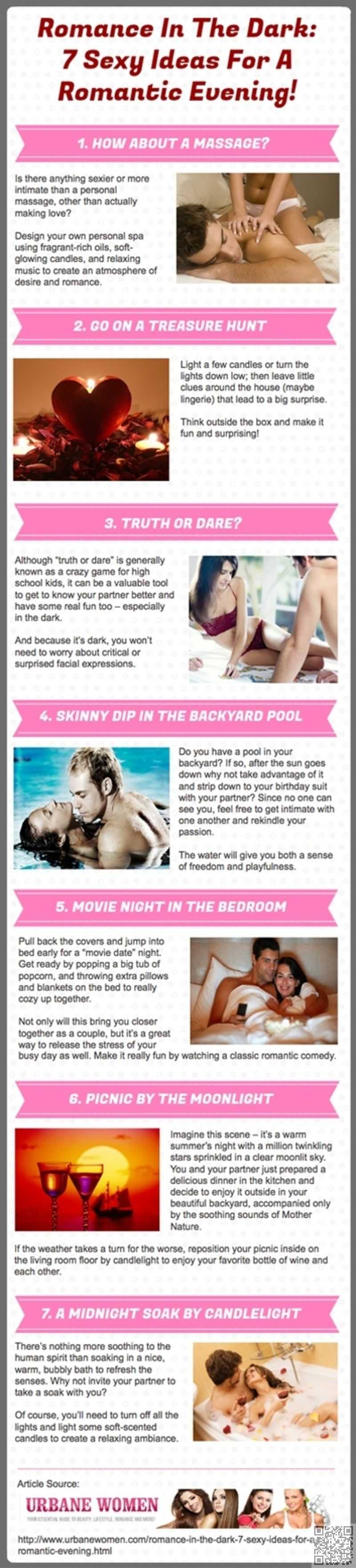 7 Sexy Ideas For A Romantic Evening
