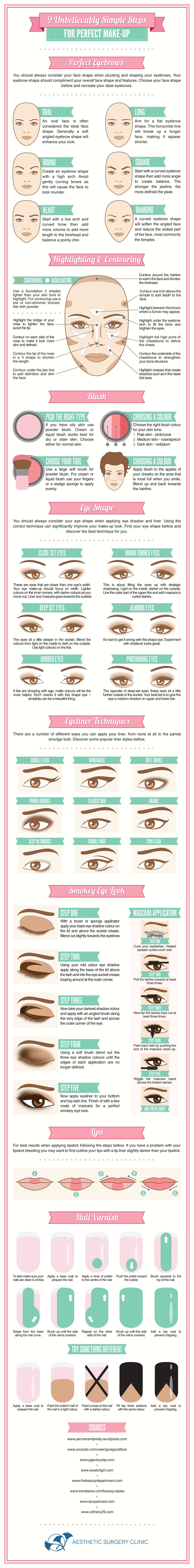 9 Unbelievably Simple Steps To Perfect Makeup
