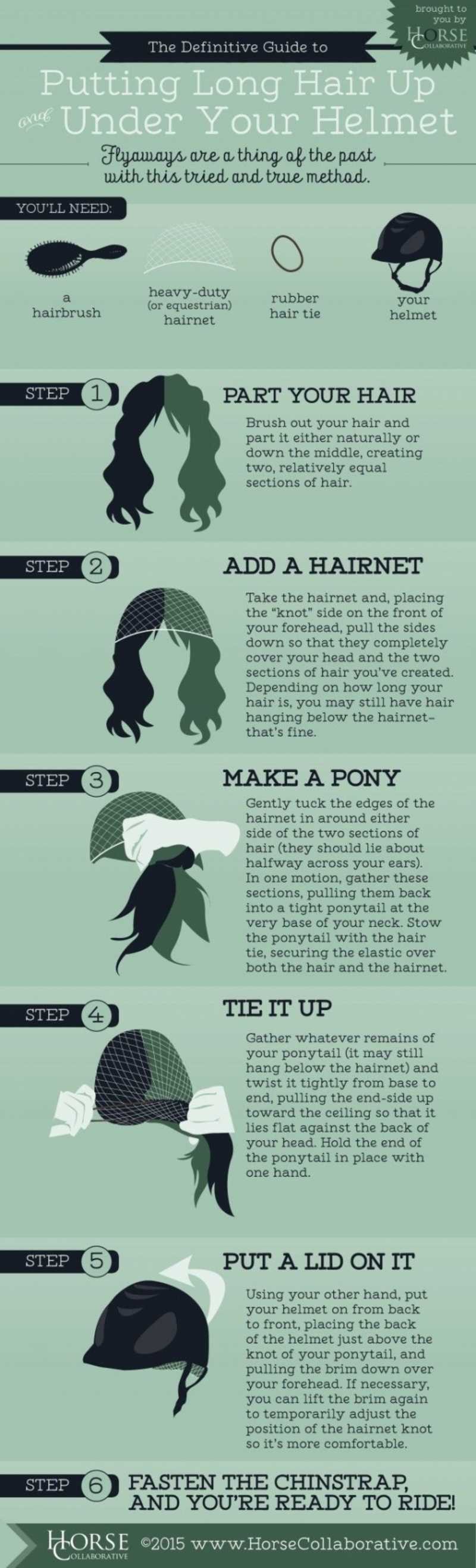 Guide To Hair In A Helment