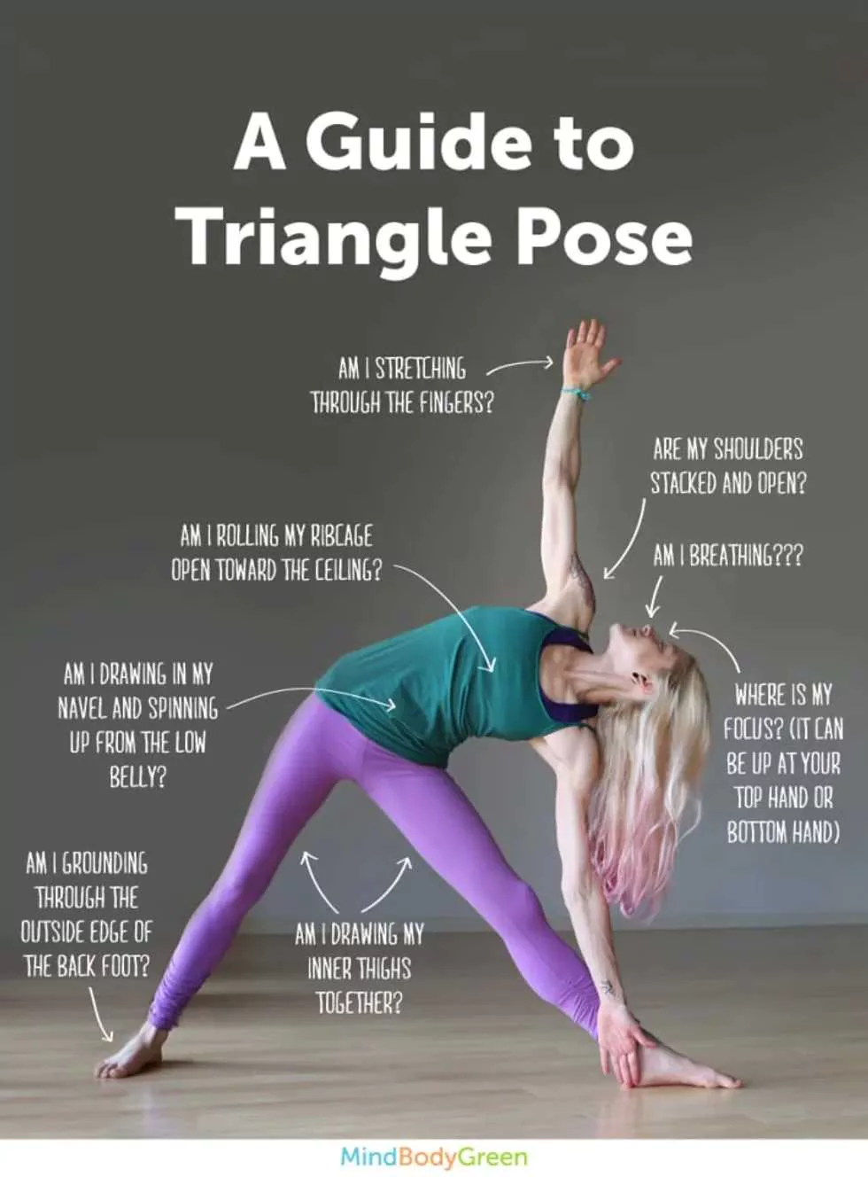 How To Do Triangle Pose
