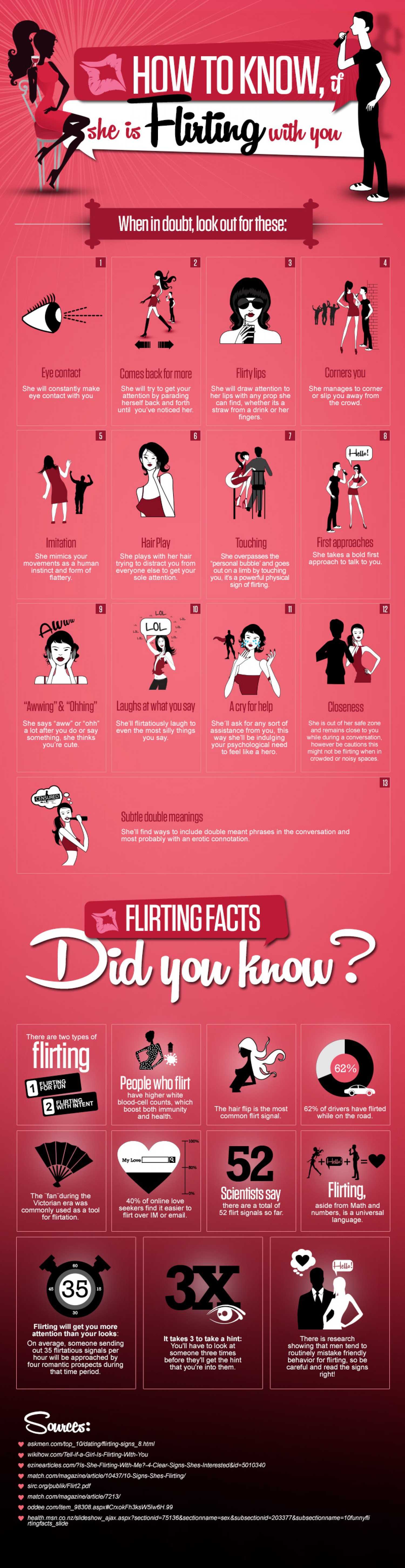 How To Know If She Is Flirting With You
