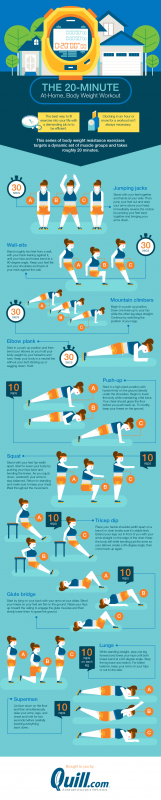 21 Perfect Body Infographics (Exercises)