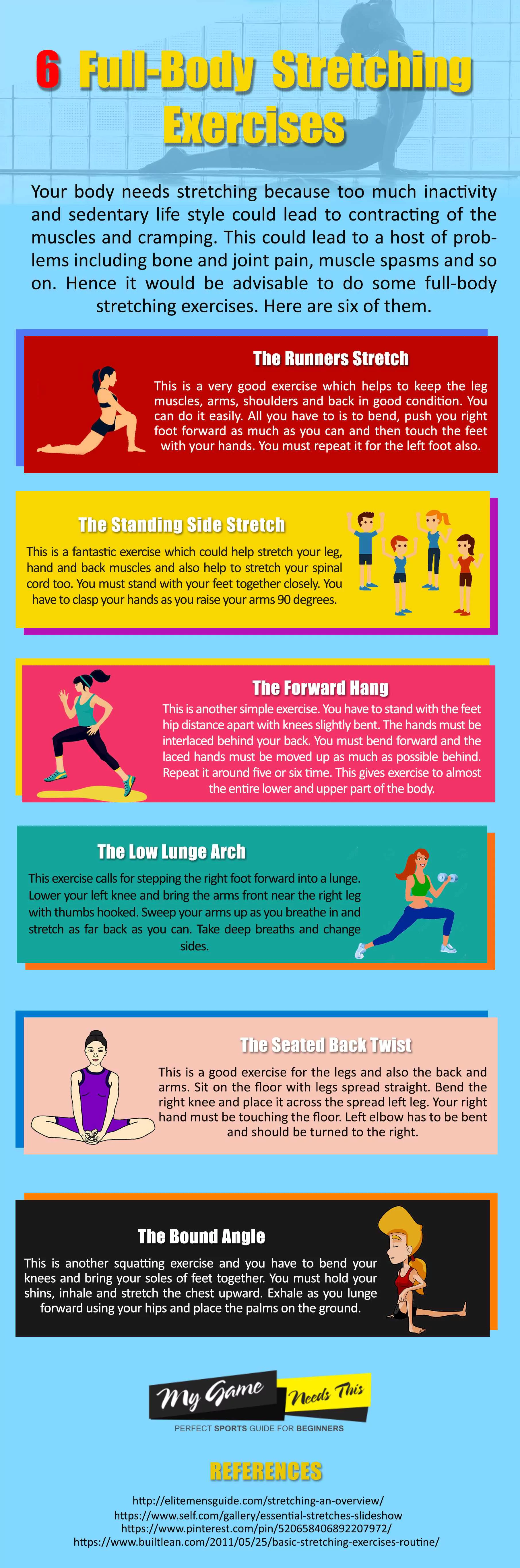 6 Full-Body Stretching Exercises