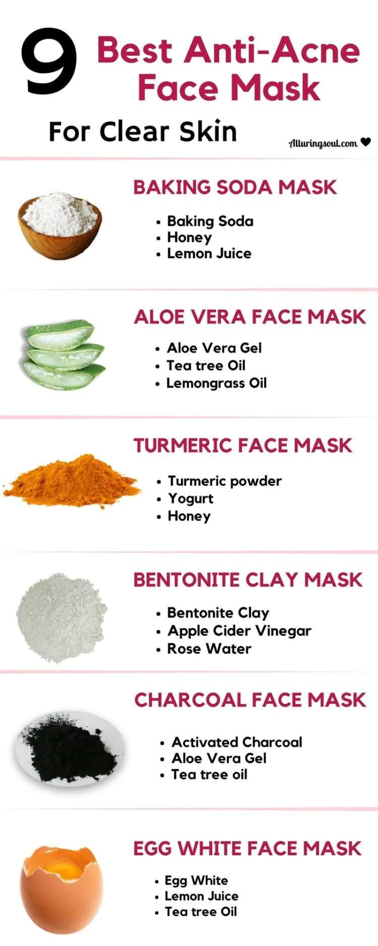 9 Easy Homemade Face Mask For Acne