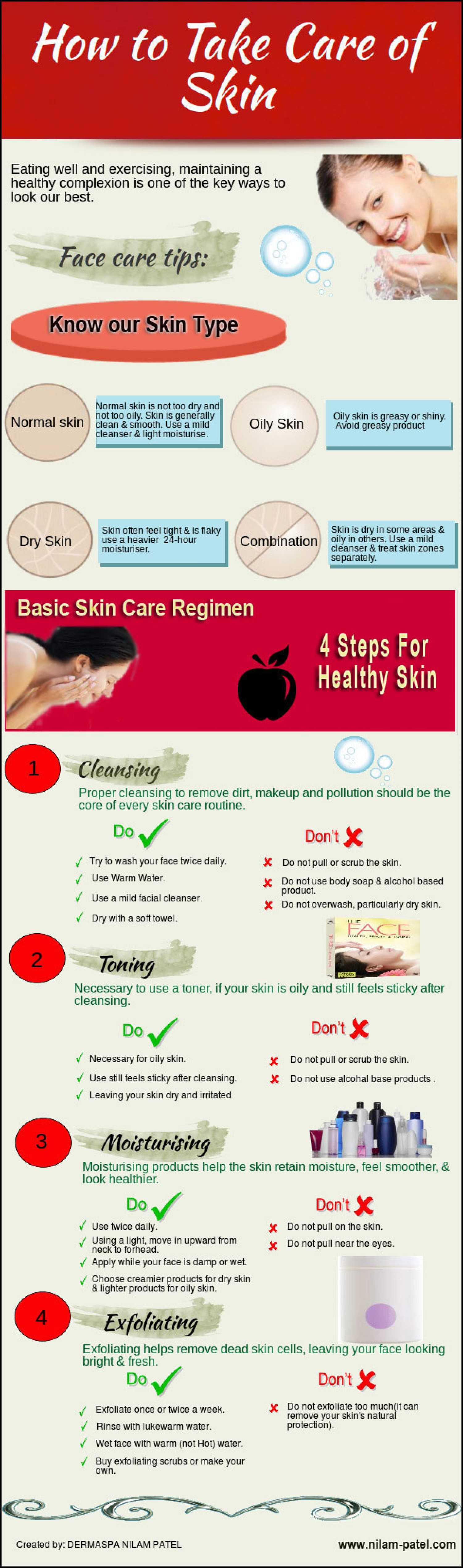 Do's And Don'ts Of Skin Care