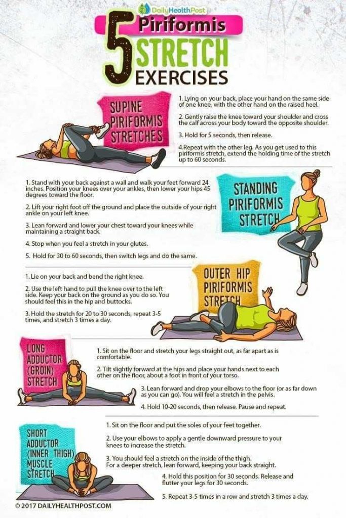 22 Stretching Exercises Infographics For Better Flexibility