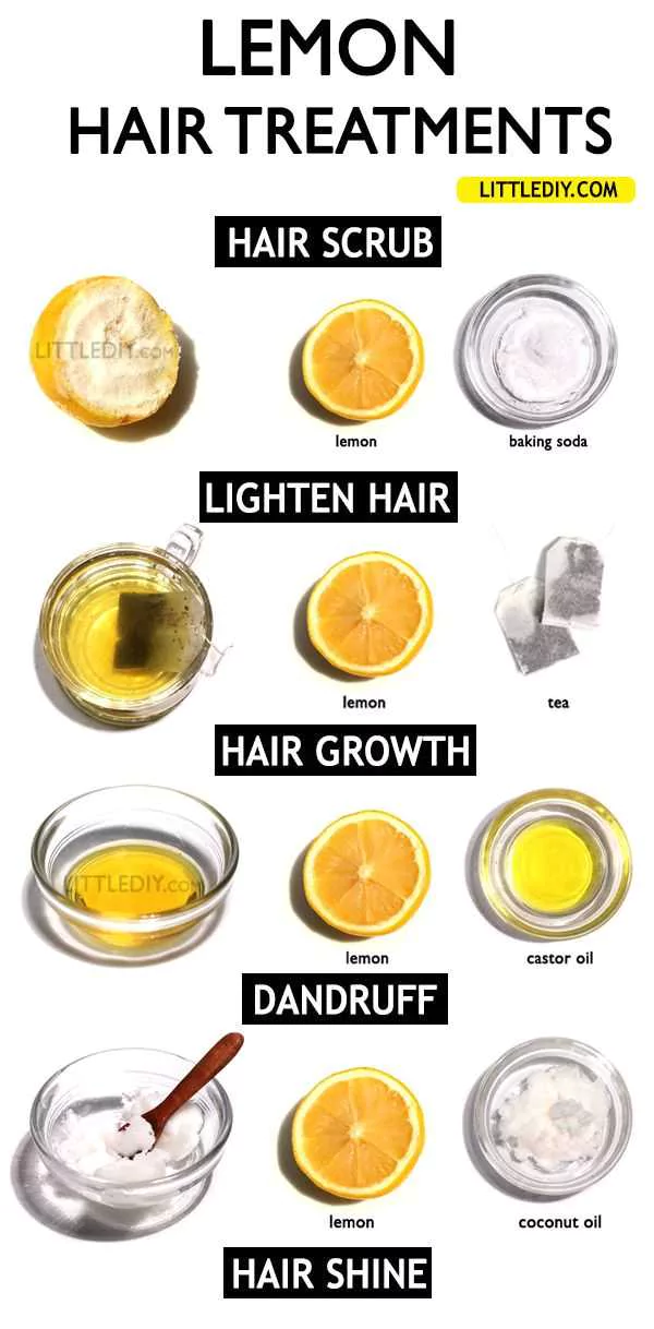 Lemon Hair Treatments