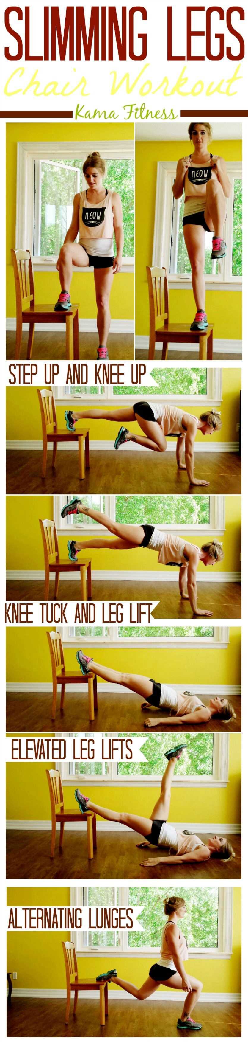 Slimming Legs Chair Workout