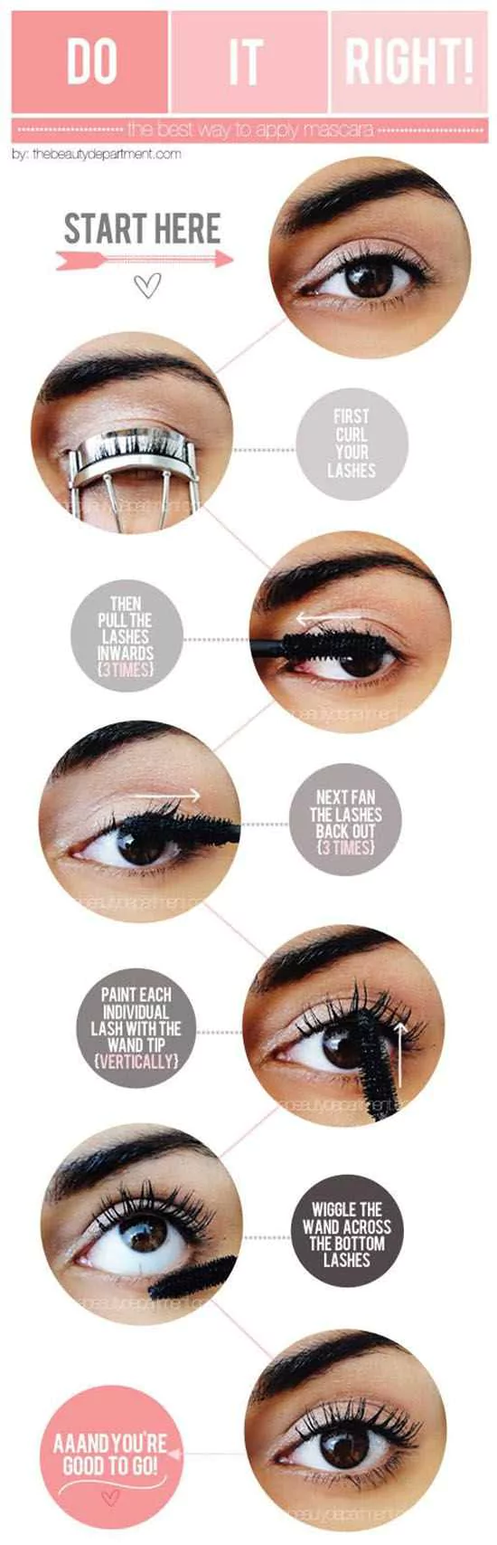 The Best Way To Apply Mascara