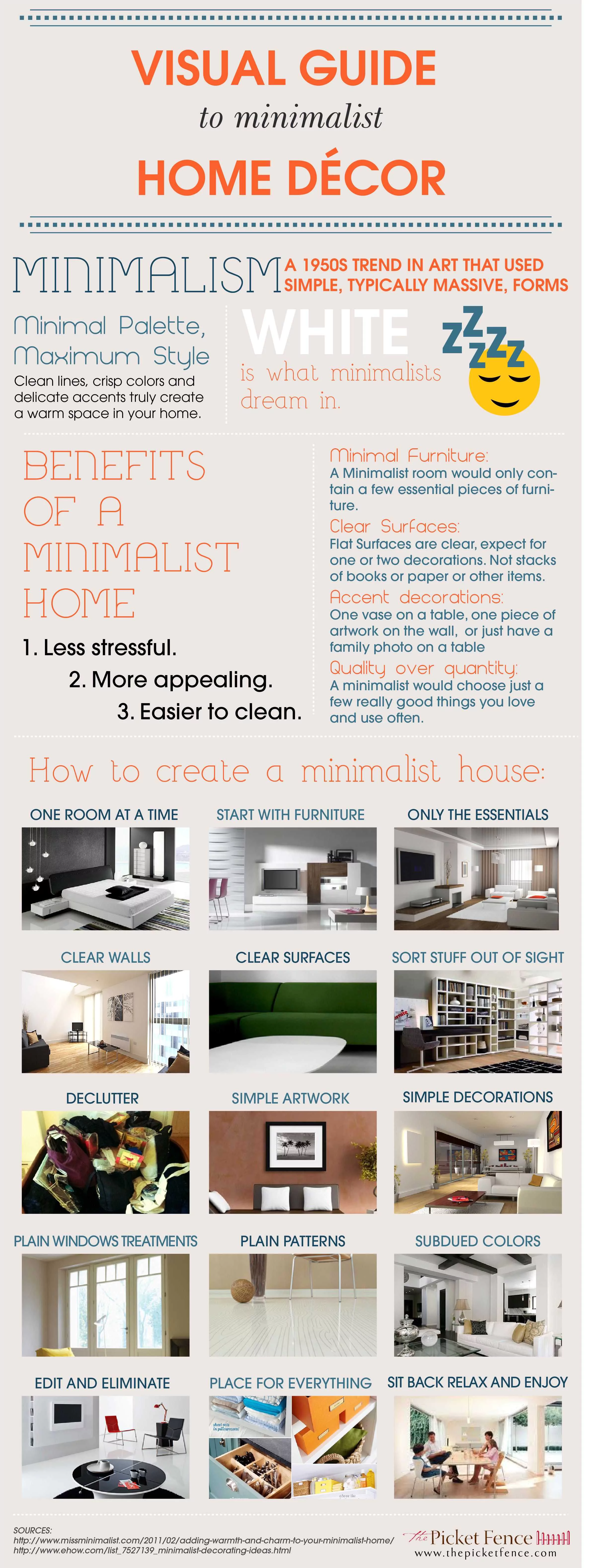 Visual Guide To Minimalist Home Decor