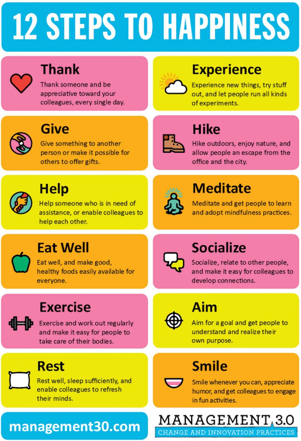 8-12-steps-to-happiness-20-infographics-to-help-you-start-loving