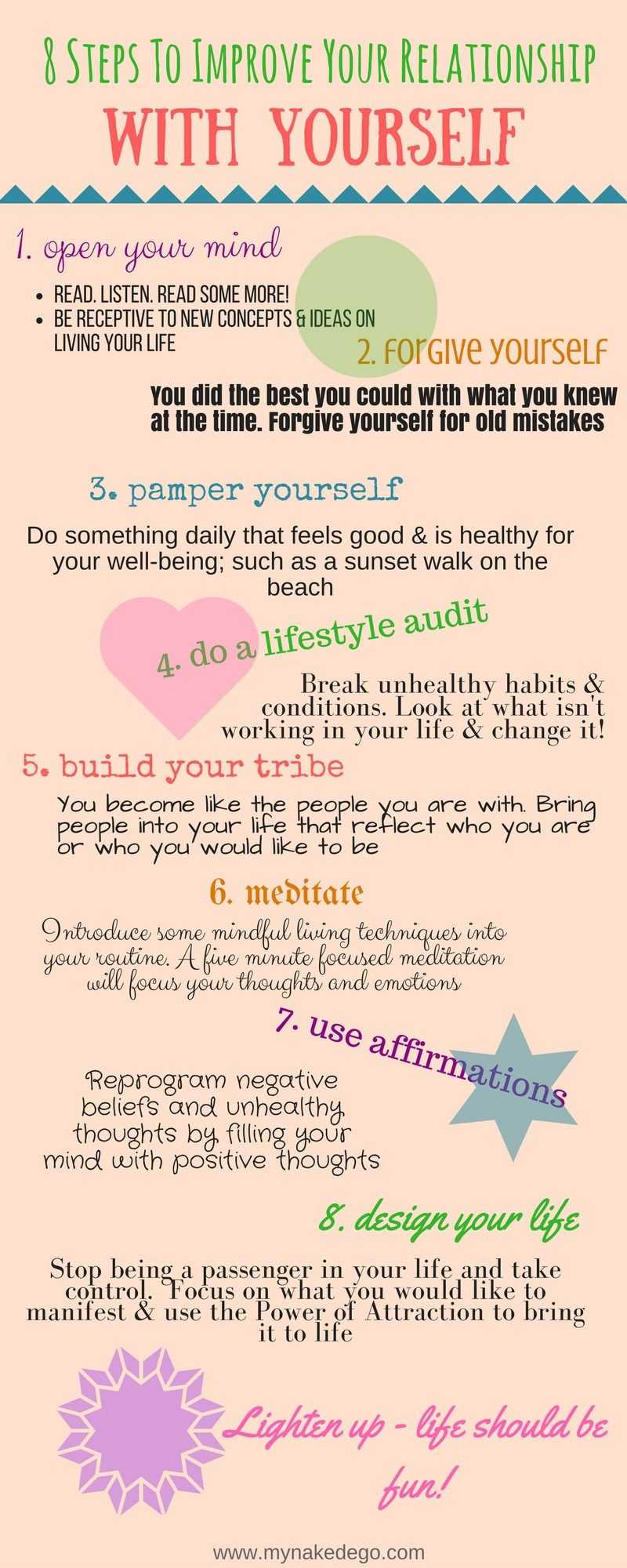 ways to help love yourself