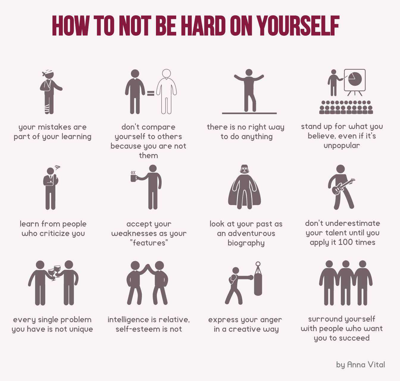 How To Not Be Hard On Yourself
