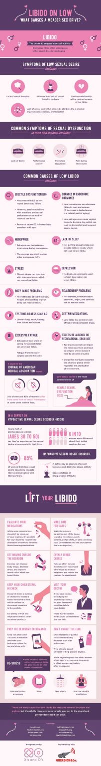 3 Libido On Low What Causes A Meager Sex Drive 20 Sex Infographics