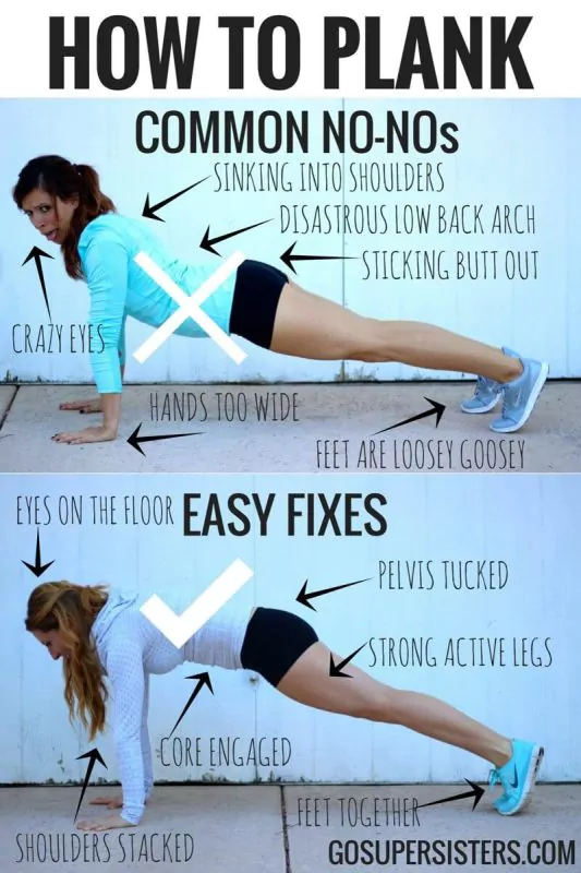 37. Plank Exercise 41 Exercise Infographics that Can Help You Get in