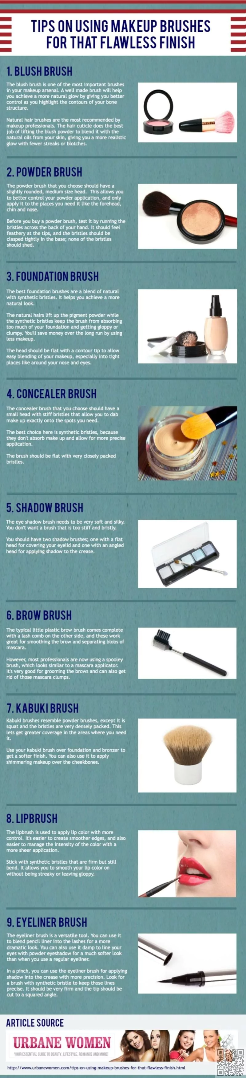 How To Use Makeup Brushes For A Perfect Finish
