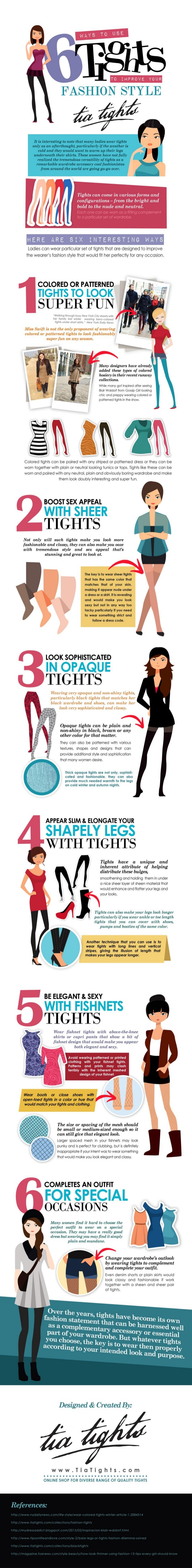 6 Ways to Use Tights to Improve Your Fashion Style