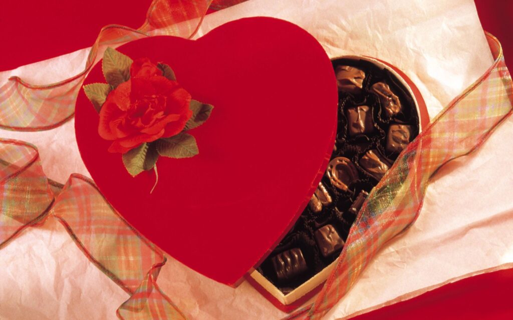 Buy a Beautiful Heart-Shaped Candy Box