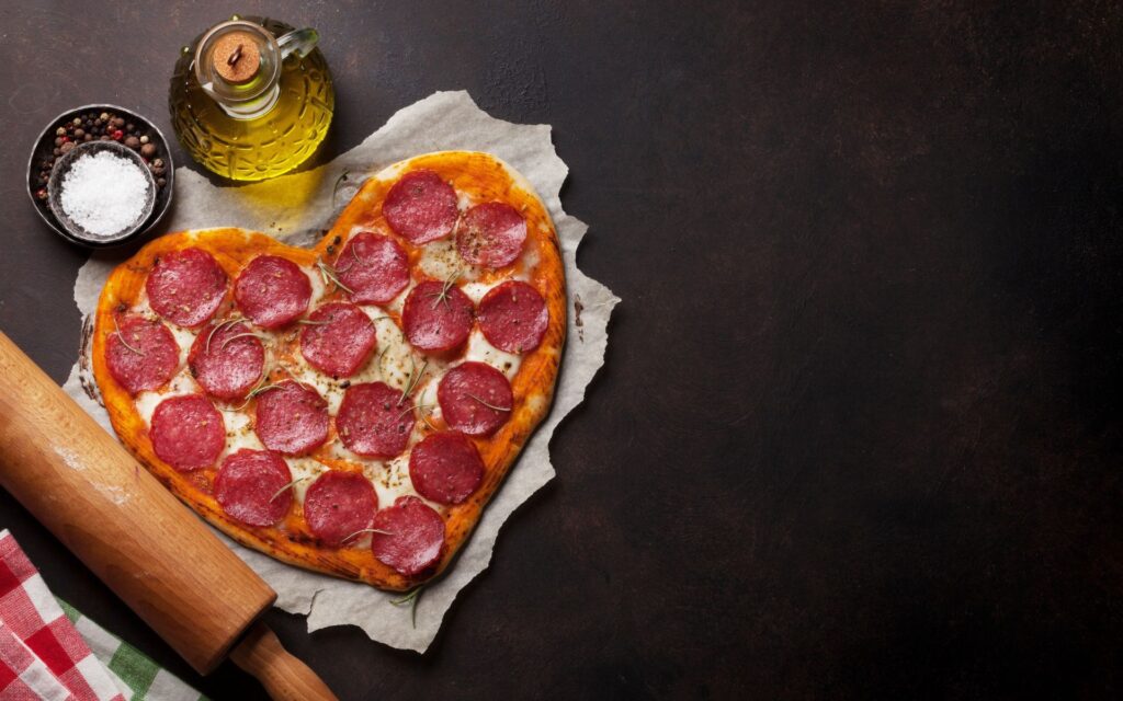 Get Heart-Shaped Pizzas