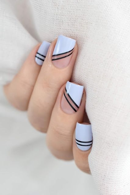 Stripe Nail Design Ideas 